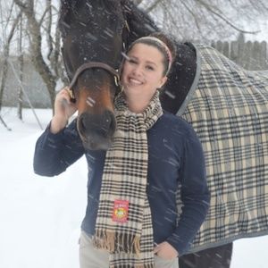 5/A Baker Plaid Scarf NWT